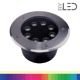 Spot LED encastré de sol inox 24V  8W - Terra 8 – RGB + Blanc chaud