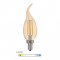Ampoule LED à filament Bougie - Ambrée - E14 – 4W - Dimmable