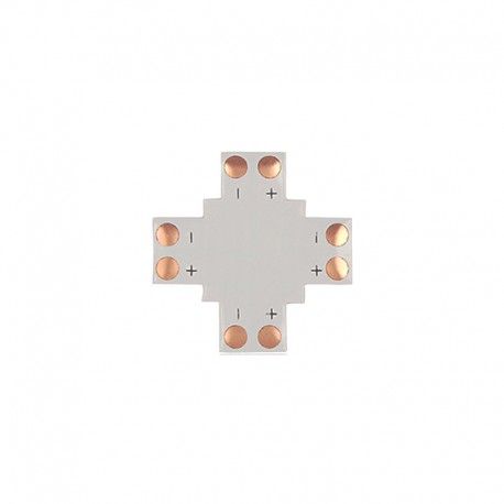 Connecteur en X à souder pour ruban LED