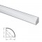 Profilé aluminium d'angle pour ruban LED par si.byled.fr