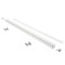Profilé aluminium blanc en applique pour ruban LED