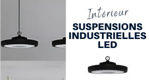 suspension led industrielle 100w